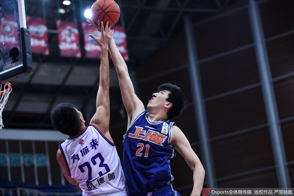 CBA第30轮：上海121-96天津