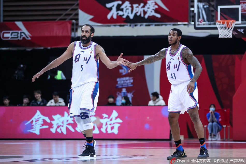 CBA第30轮：福建104-113四川