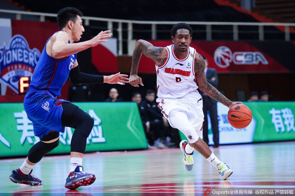 CBA第31轮:天津114-138广东