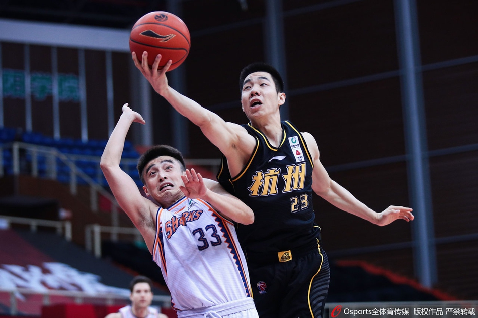 CBA第31轮:广厦117-112上海