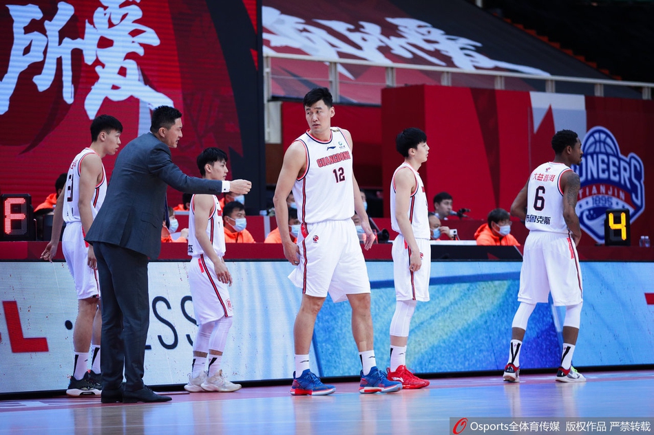 CBA第31轮:天津114-138广东