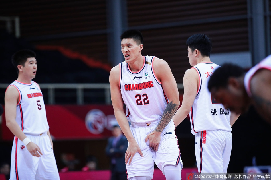 CBA第31轮:天津114-138广东