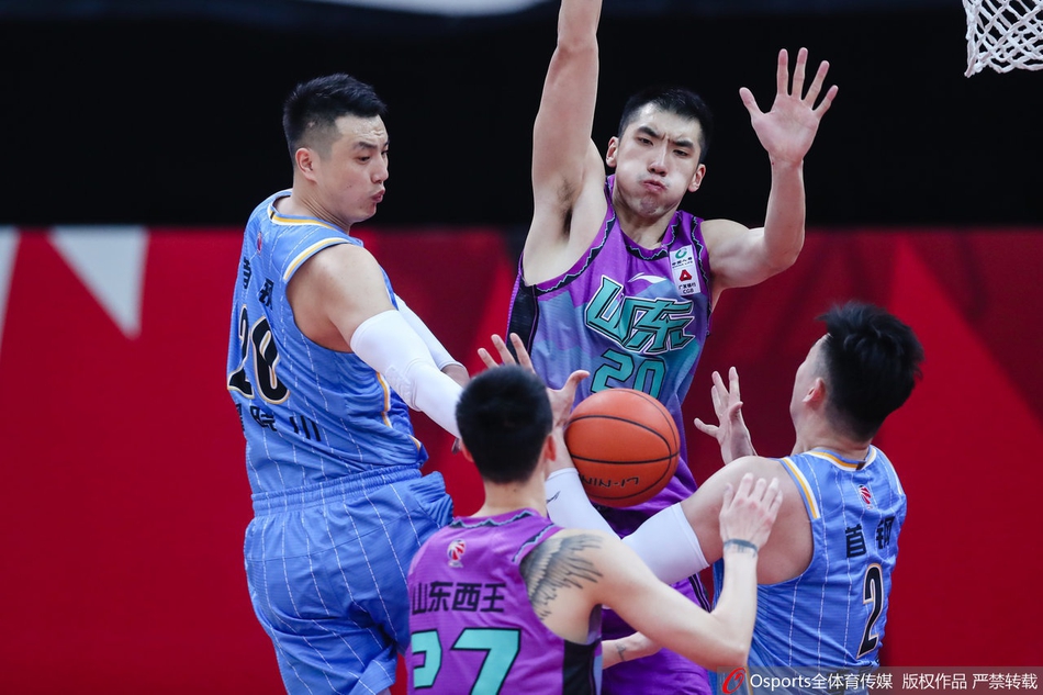 CBA第33轮:北京102-96山东