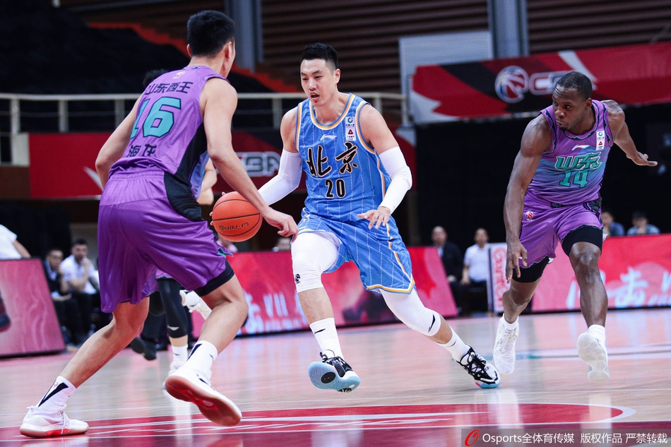 CBA第33轮:北京102-96山东