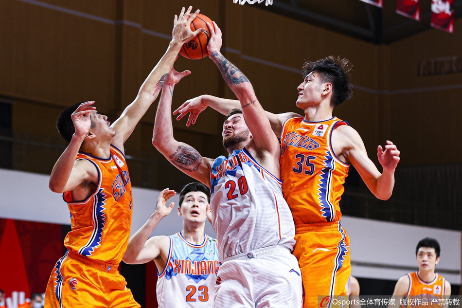 CBA第33轮:新疆108-98上海