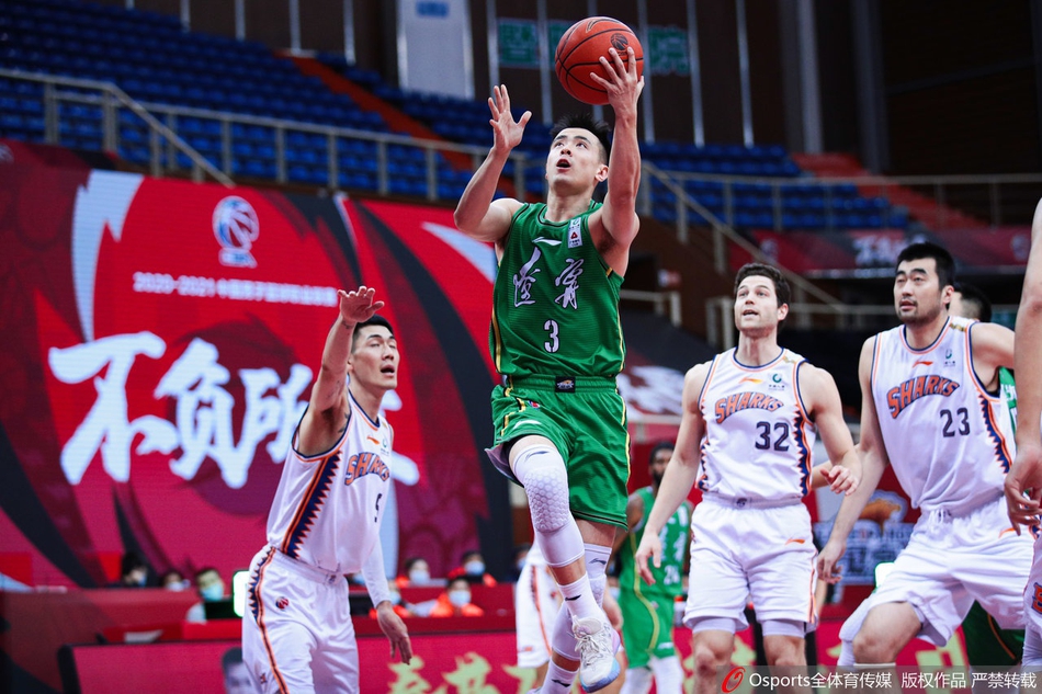 CBA第37轮：辽宁117-95上海