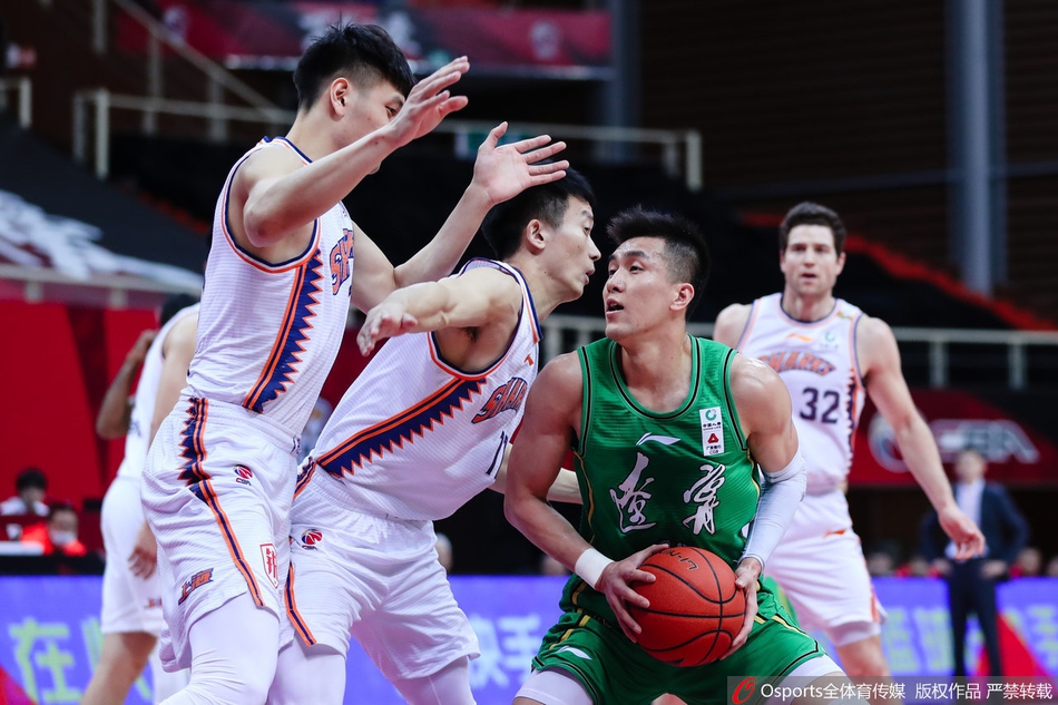 CBA第37轮：辽宁117-95上海