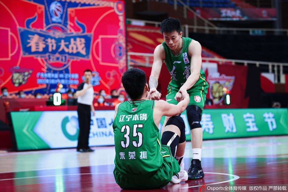 CBA第38轮：广东118-115辽宁