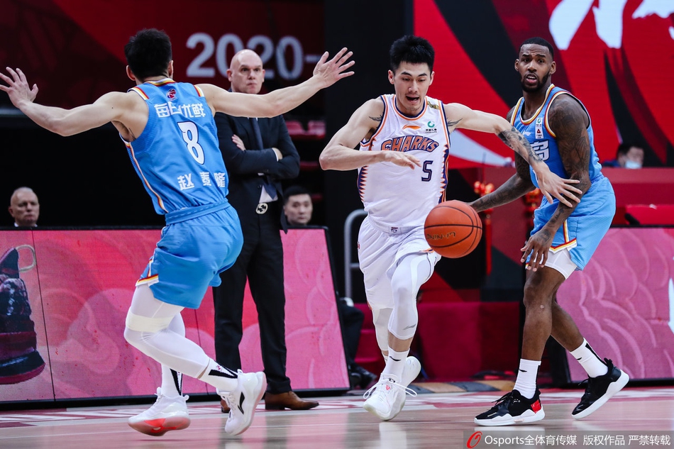 CBA第39轮：青岛101-109上海