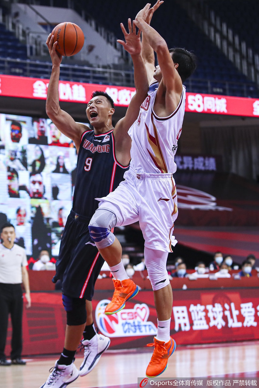 CBA复赛：浙江98-107广东