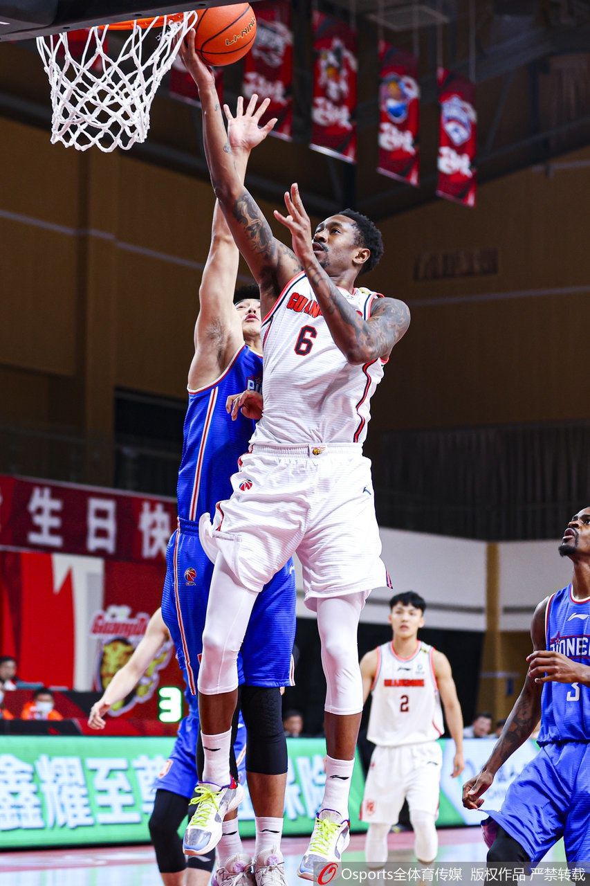 CBA第22轮：广东110-87天津