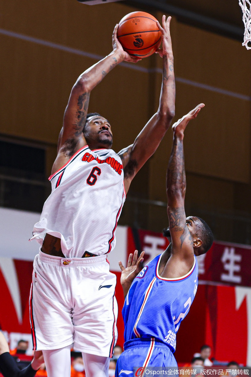 CBA第22轮：广东110-87天津