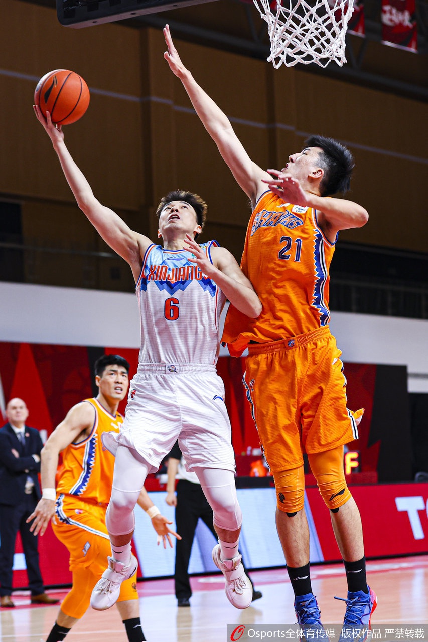 CBA第33轮:新疆108-98上海