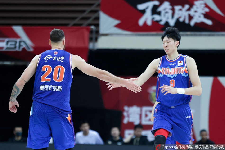 CBA第19轮：广东115-102新疆