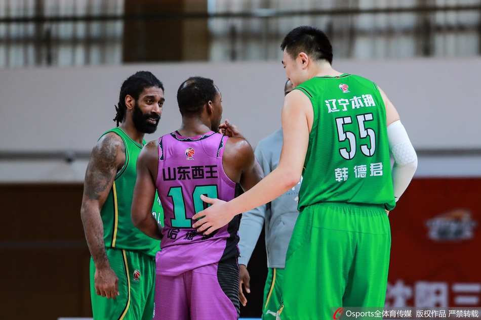 CBA第29轮：辽宁117-105山东