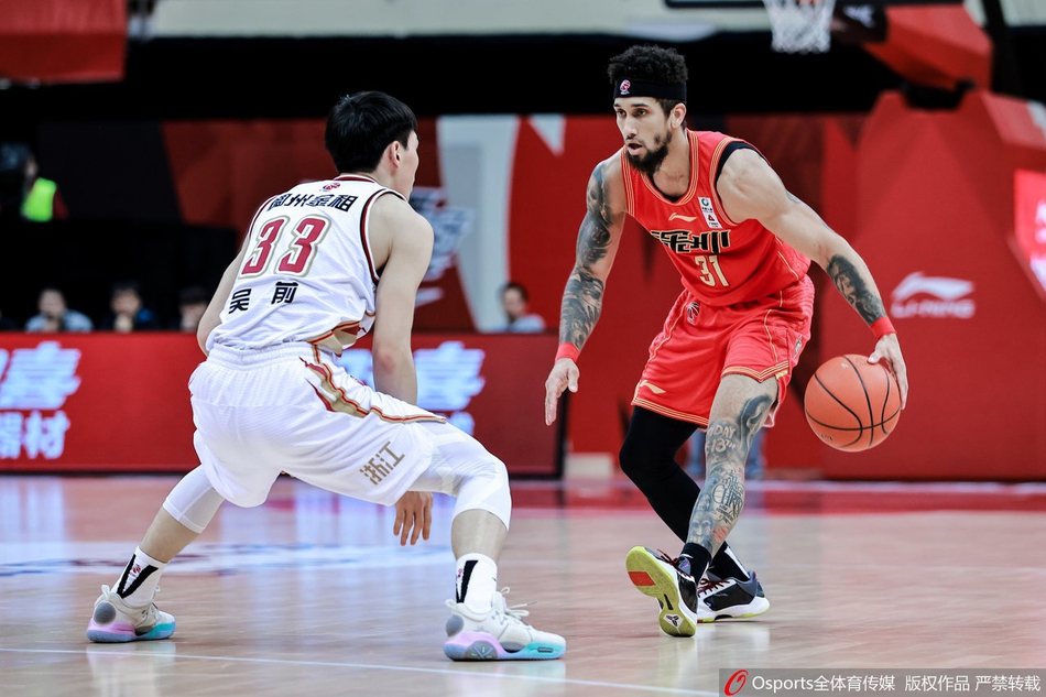 CBA第29轮：深圳95-109浙江