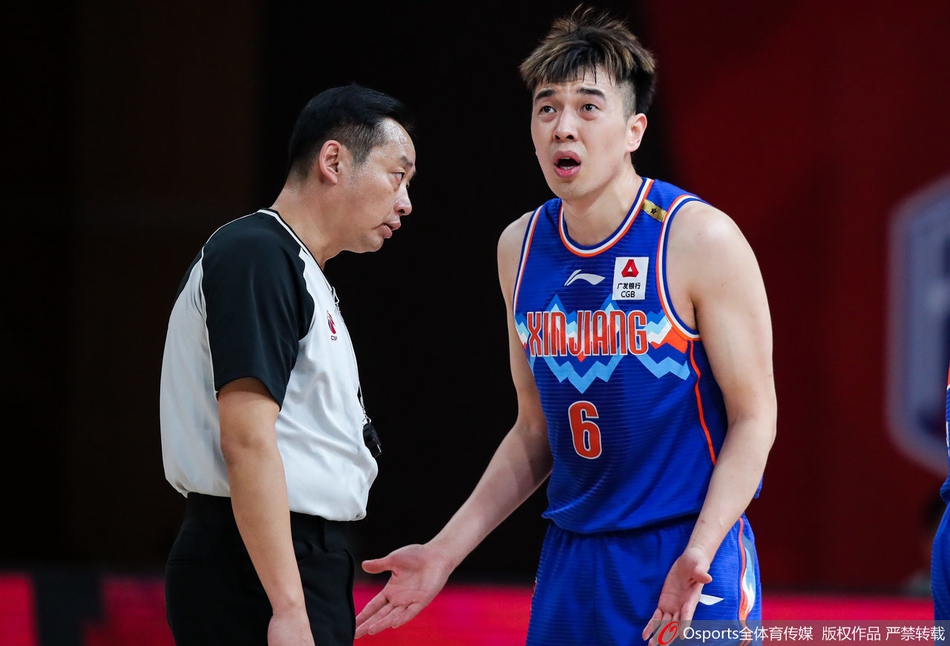 CBA第21轮：天津91-105新疆