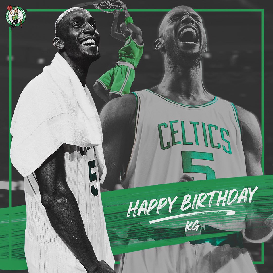 永远的狼王！加内特44岁生日快乐