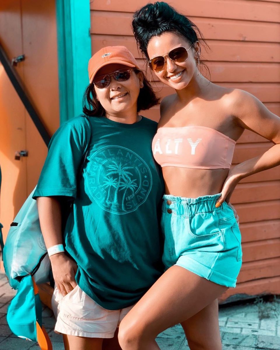 23岁热火啦啦队员兼迪士尼舞者！火辣南美风情 这一笑谁扛得住