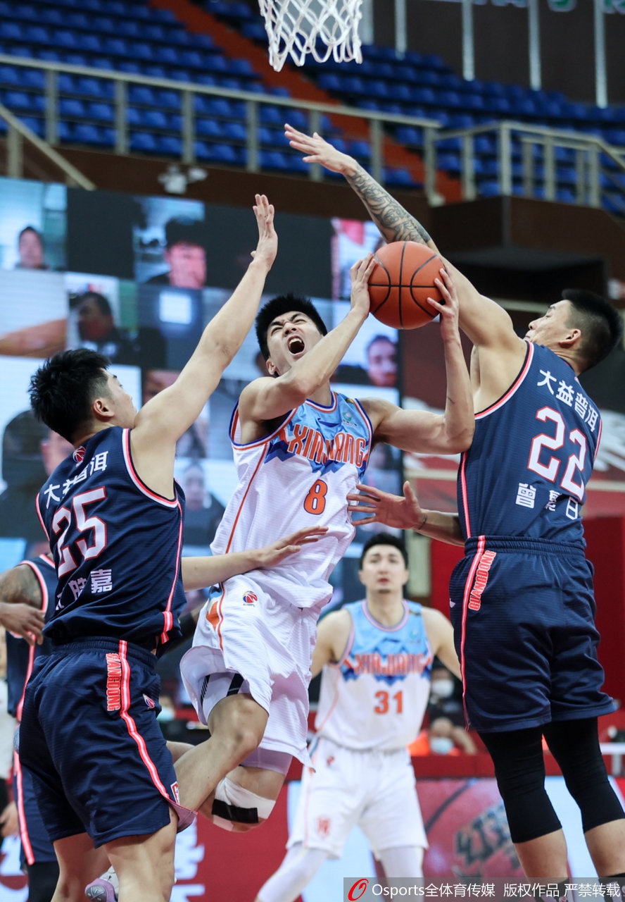 CBA第26轮：广东132-95新疆