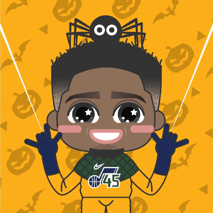 超萌NBA球星头像！不看球衣你能认出来几个？