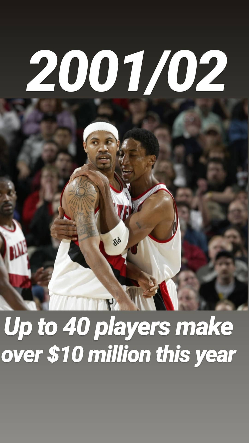 NBA近30年薪水进化史：科比曾连续6年领跑联盟 詹姆斯仅一次