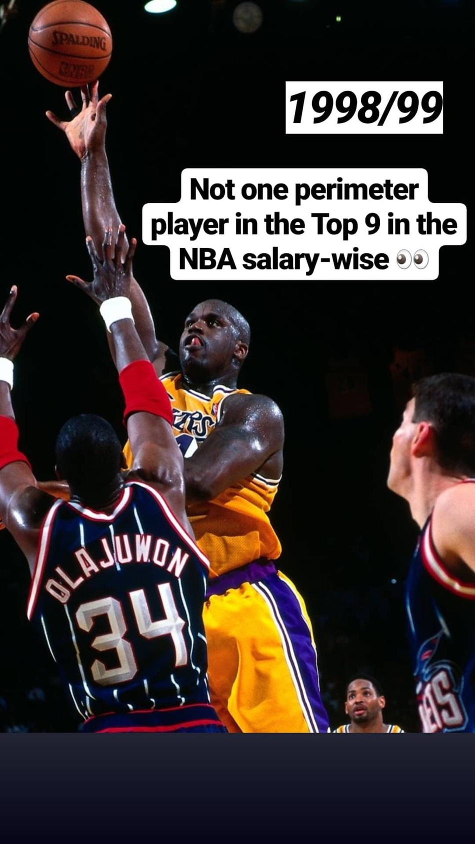 NBA近30年薪水进化史：科比曾连续6年领跑联盟 詹姆斯仅一次