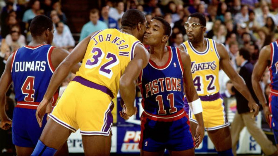 5.1989年，底特律活塞4-0洛杉矶湖人