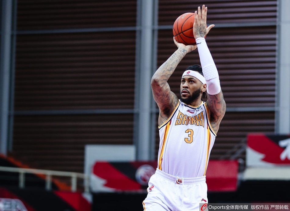CBA第20轮：山西100-84江苏肯帝亚