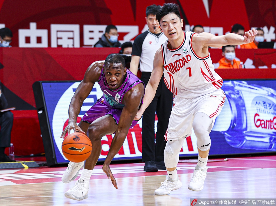 CBA第30轮：山东110-106青岛