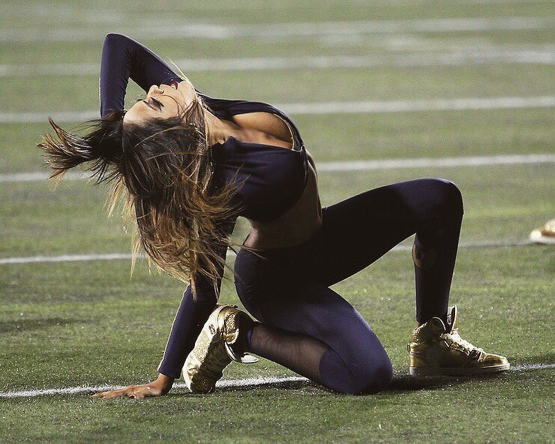 南美风情！身材逆天的22岁热火啦啦队小姐姐！