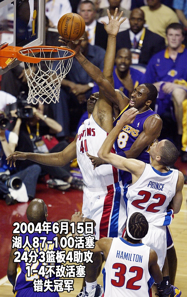 24张经典照片回顾科比生涯第8季：25岁，湖人坐拥F4却错失总冠军