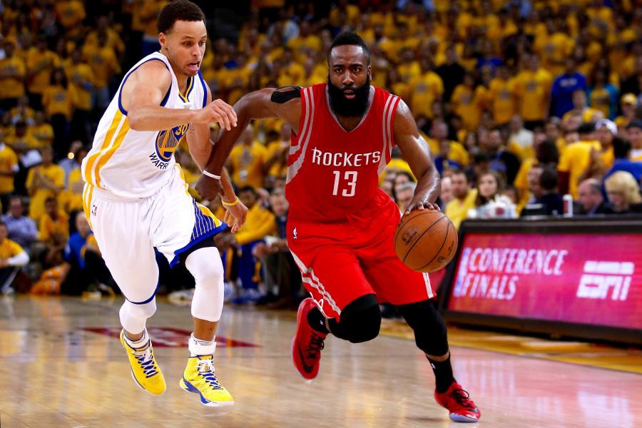 11.詹姆斯-哈登,23胜20负,胜率53.5%