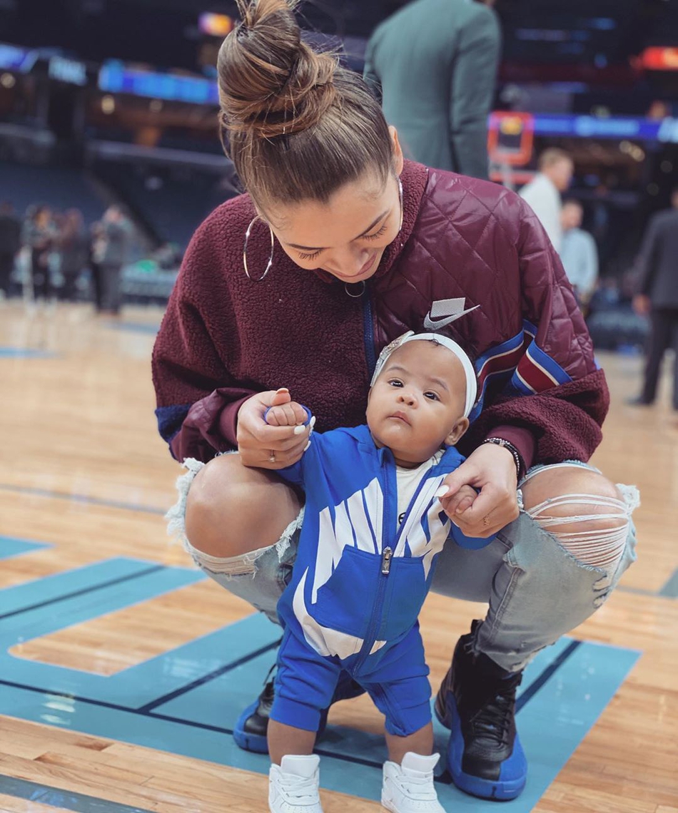 球场得意情场更得意!莫兰特女友这身材这颜值太令人羡慕了