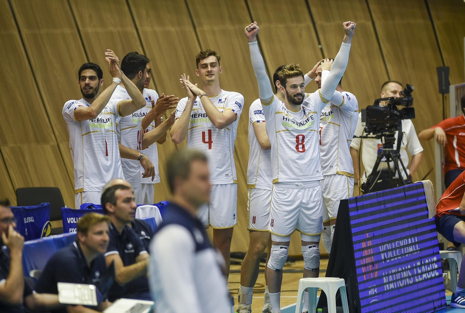 世界男排联赛法国3-0巴西