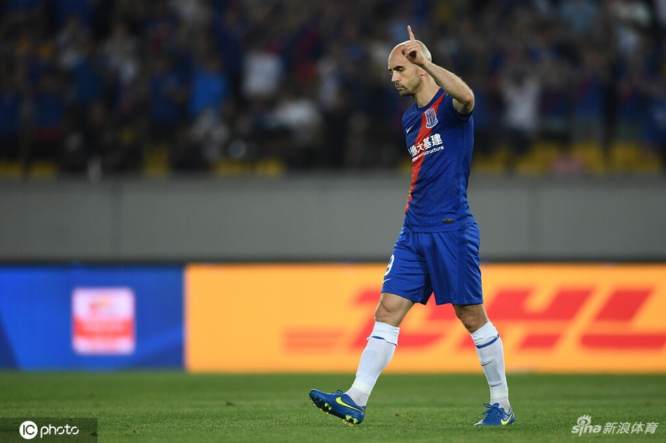 [中超]河北队1-1上海申花