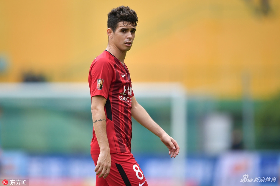 奥斯卡在比赛中