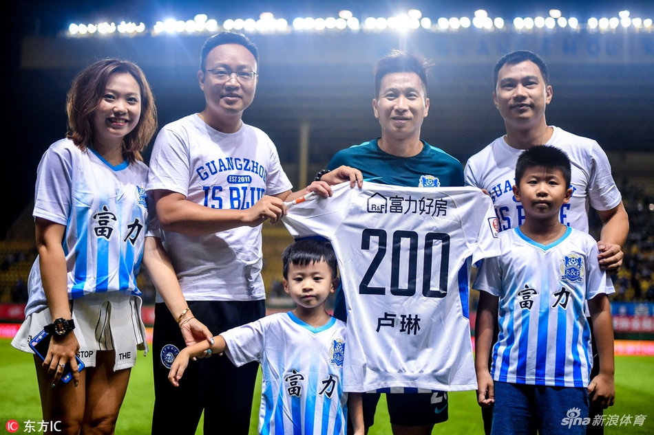 卢琳200场里程碑