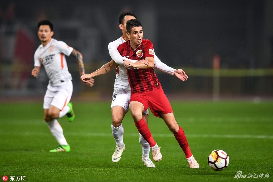 奥斯卡在比赛中