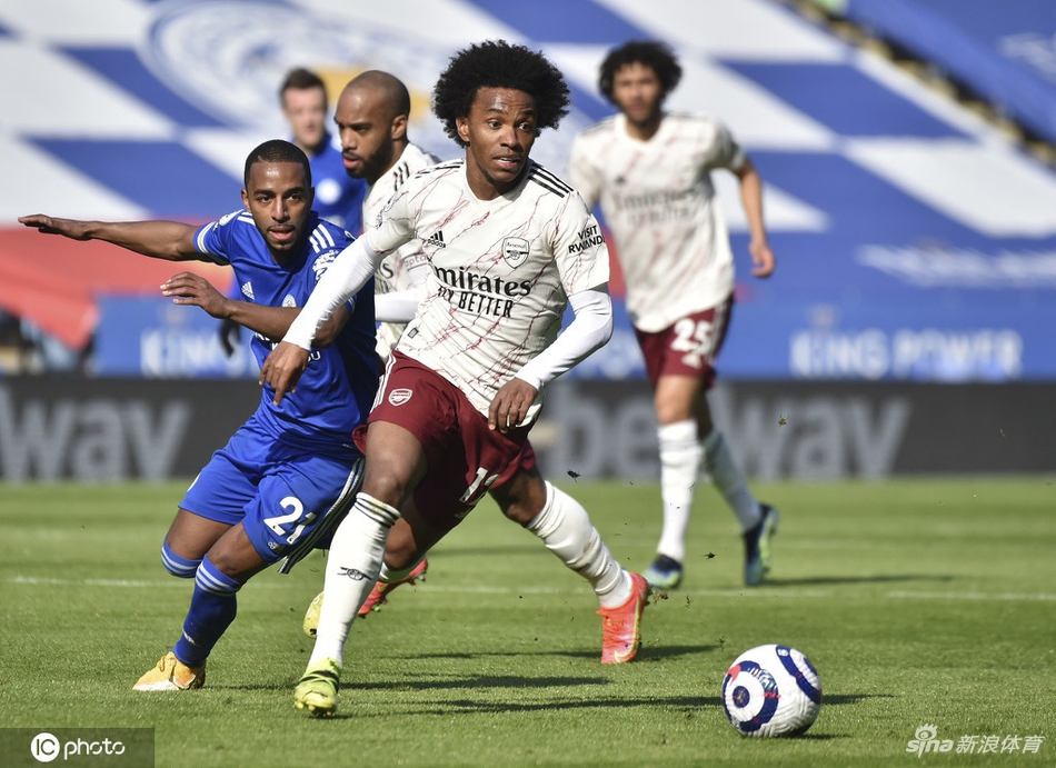 [英超]莱斯特城1-3阿森纳