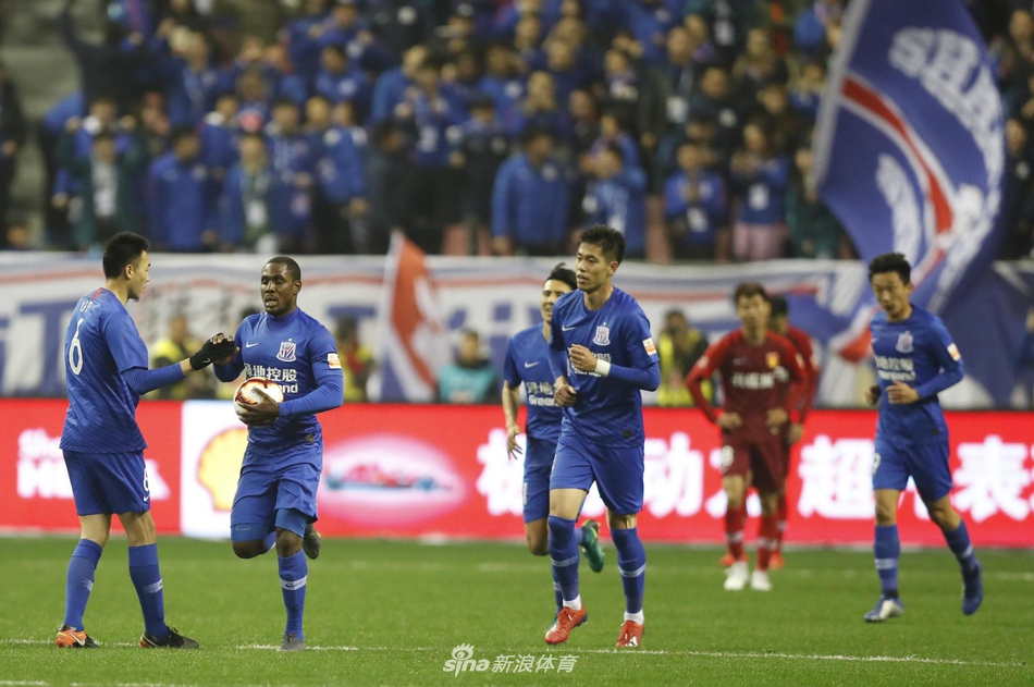 伊哈洛为申花扳平比分