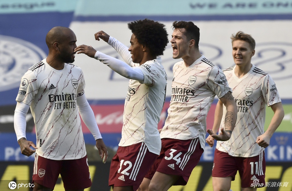 [英超]莱斯特城1-3阿森纳