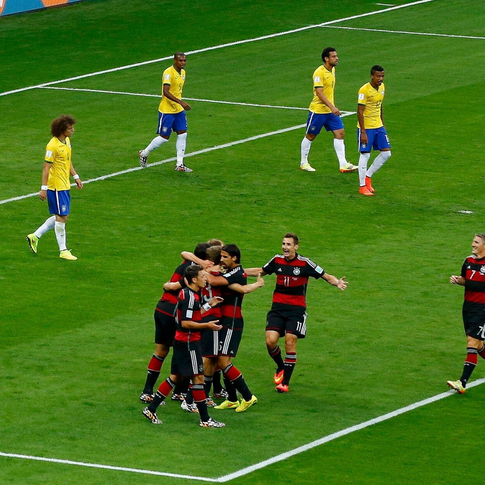 历史上的今天之2014世界杯德国7-1狂屠巴西