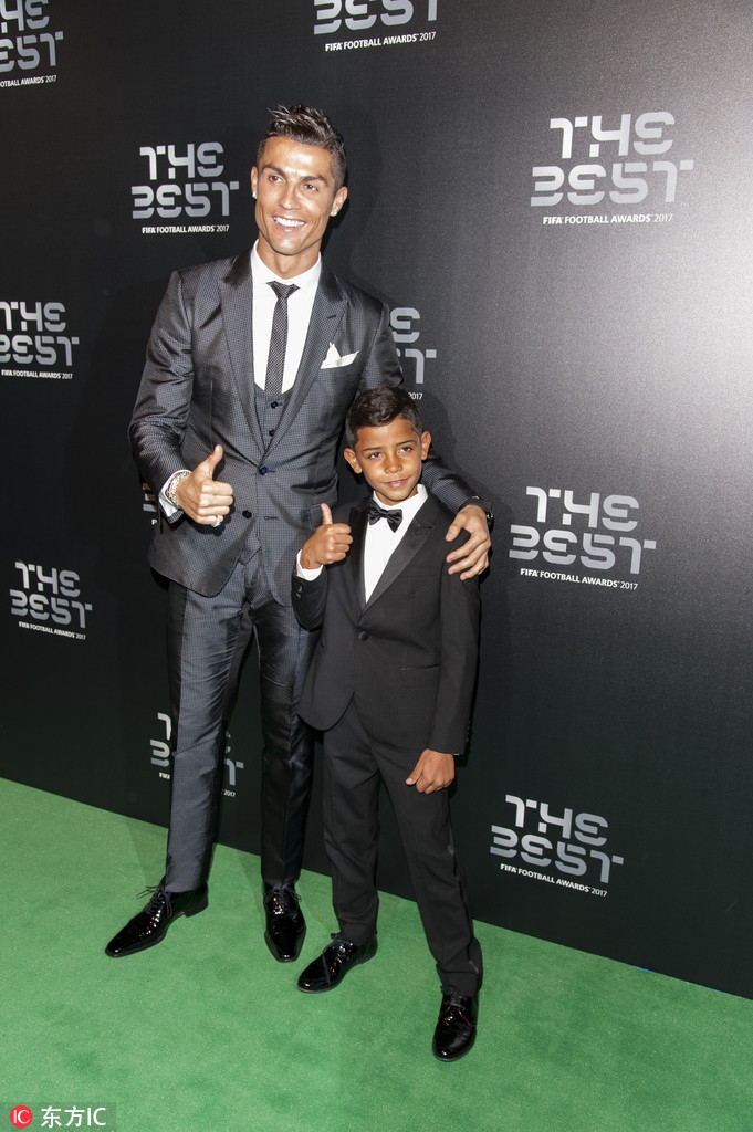 盘点C罗与mini罗的温情时刻