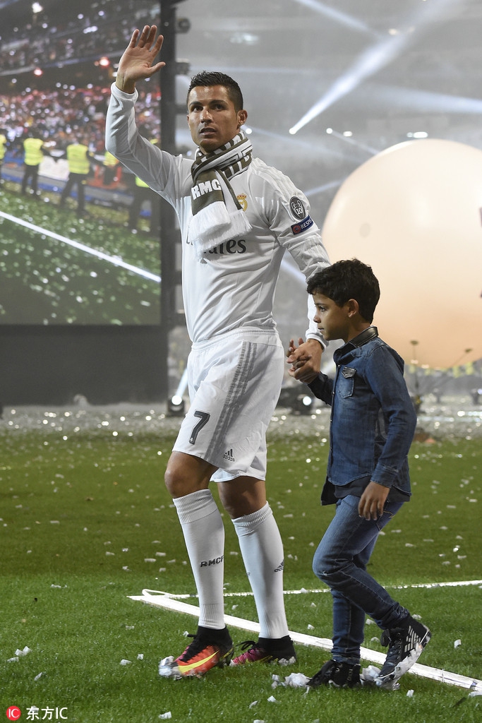 盘点C罗与mini罗的温情时刻