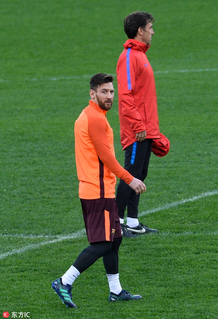 巴塞罗那训练备战