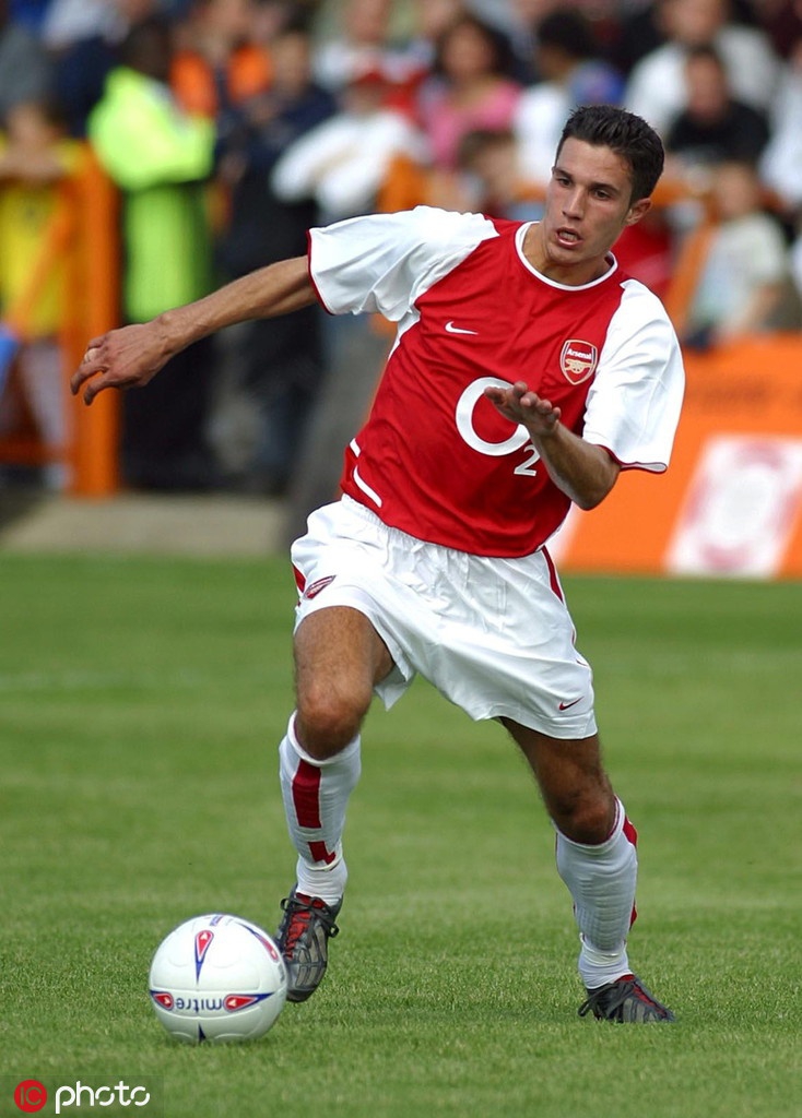 范佩西老照片祝他生日快乐