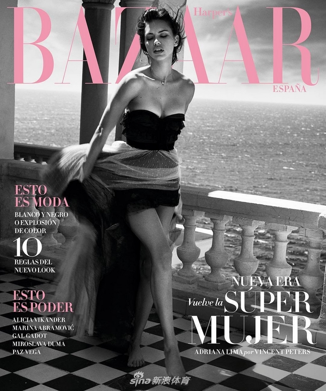 贾里奇前妻利马时尚杂志大片