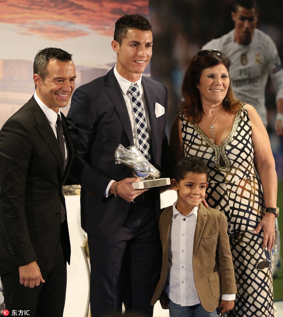 盘点C罗与mini罗的温情时刻