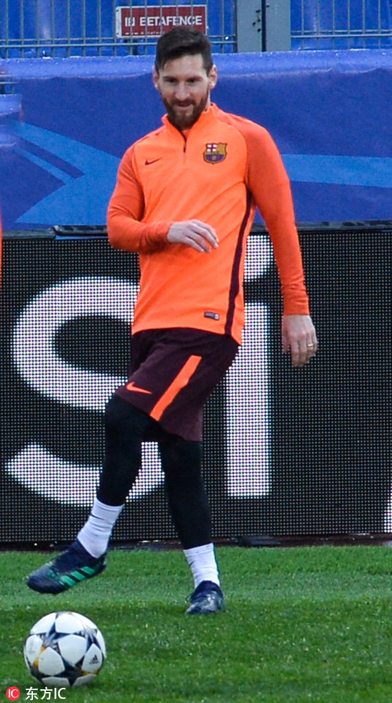 巴塞罗那训练备战